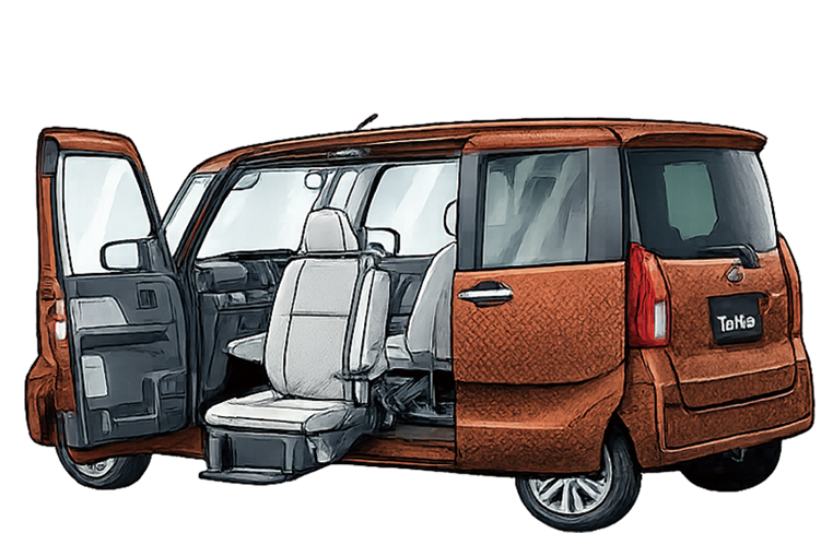 車いすスロープ付き福祉車輌