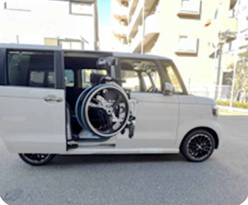 ピラーリフトの装着例